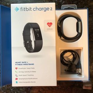 Fitbit Charge 2 HR Black Small